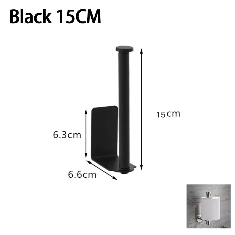 Kitchen Towel Holder Stainless Steel Paper Towel Holder Under Sink Organizer Lengthen Storage Rack Sink Accessories SNJ007