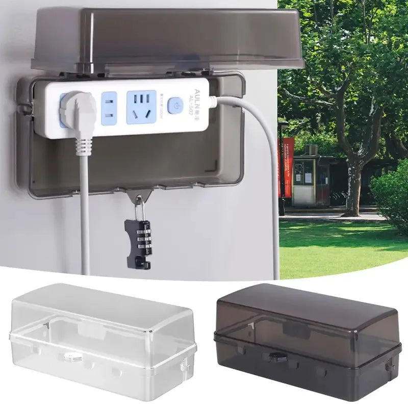 Outdoor Electrical Boxes Waterproof Cable Management Box Rain-Proof Weather Proof Plug Box Waterproof Box For Wiring Board