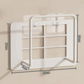 Wall Mount Router Stand Rack with Cable Management Design for Storage Box Bracket and Top Box, No Drilling Required, Wi-Fi Rack